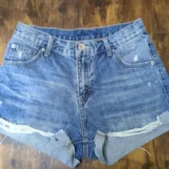 GRLデニムショートパンツ Lサイズ 66-71cm
