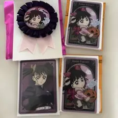 鬼滅の刃 ハロウィン2025 バッジ カード 無限城 箔押しカード 栗