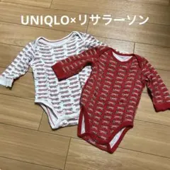 UNIQLO×リサラーソン 猫柄 ロンパース2枚セット