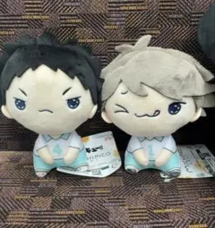 ハイキュー!!　もちぴこぬいぐるみ　及川徹、岩泉一
