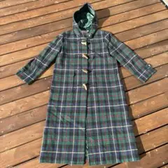 Harris Tweed ダッフル コート　ウール