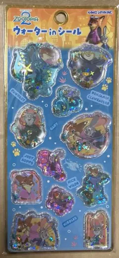 【正規品】ズートピア2 ウォーターシール　ボンボンドロップシール