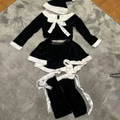 サンタコス 黒サンタ ブラックサンタ サンタコスプレ