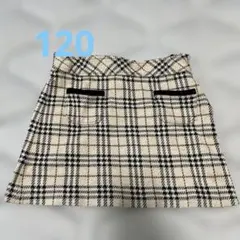 BURBERRY チェック柄スカート 120A