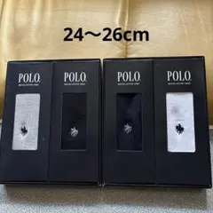 未使用グンゼPOLOソックス4足のサムネイル