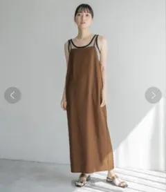 LOWRYS FARM スクエアキャミワンピース