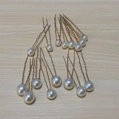 パール ヘアピン セット ブライダル 結婚式 前撮り