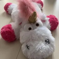 ユニコーン ぬいぐるみ 白とピンク