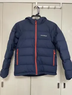 【mont-bell】ウィンドストッパー ダウンパーカ Kid's 160