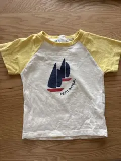 PETIT BATEAU ヨット柄 半袖Tシャツ 18m 81cmのサムネイル