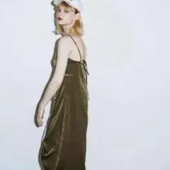 JUEMI "Roll-up Satin Dress" サテン　キャミのサムネイル