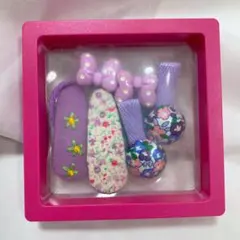✨現品限り✨バレッタ 豪華6本箱入りセット ヘアアクセサリー ヘアバンド