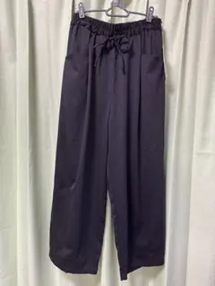 新品 SEASON REASON ワイドパンツ 中黒 Lサイズ