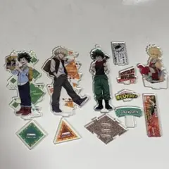 僕のヒーローアカデミア アクリルスタンド まとめ売り 緑谷出久 爆豪勝己