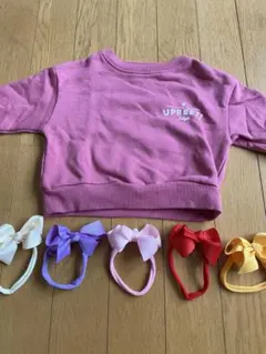 ベビー服 80㎝　ヘアバンドセット