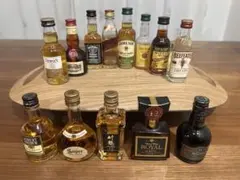 竹鶴12年 ローヤル12年含む ミニボトル13本セット ウイスキー 古酒