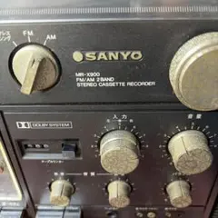 動く！】SANYO MR-460 カセット プレーヤー レコーダー ma175 - メルカリ