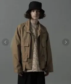 レイヤードブルゾン