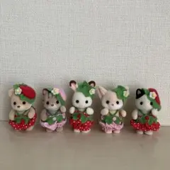 あつまれ！赤ちゃんセット -いちご- シルバニア