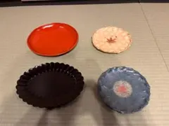 茶道具　菓子器　4点セット