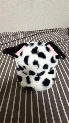 東京ディズニーリゾート 牛柄ファーキャップ 58cm