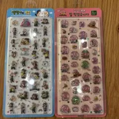 韓国限定　パンパンイ　ホロロ 3Dシール