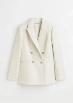 最終値下げ　H&M ツイード 金ボタン ダブル ジャケット