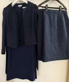 フォーマル スーツ ツイード 上下セットアップ 入園式 卒園式 スカート