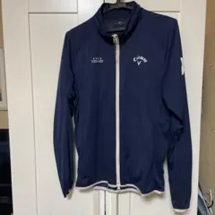 Callaway ネイビー ジップアップジャケット Mサイズ