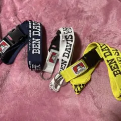 値下げ‼︎ BEN DAVIS ネックストラップ 3色セット