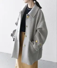 SHIPS any ステンカラーコート