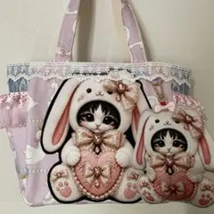 コヤンイサムチョン 新柄ポーチつきトートバッグ やまちゃん様専用