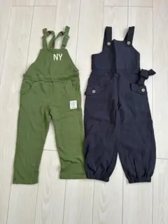 オーバーオール 2枚セット