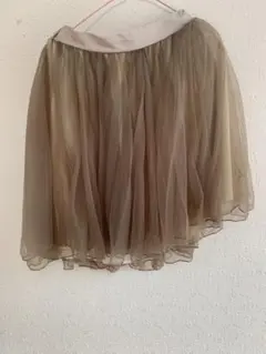 チュールスカート