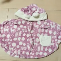 うさ耳 ポンチョ