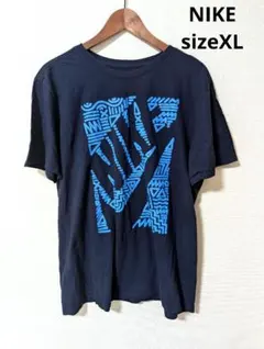 美品　NIKE　 ナイキ Tシャツ アスレチックデザイン　XL