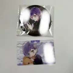 ディアラバ 逆巻カナト　クリアカード　缶バッジ