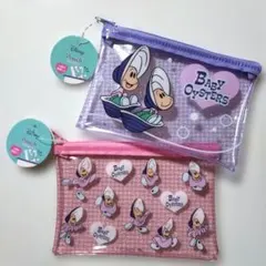 Disney Baby Oysters ヤングオイスター ポーチ 2点セットのサムネイル