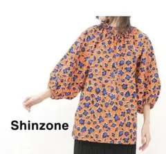 【美品】THE SHINZONE 花柄 シャツ 34のサムネイル