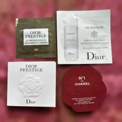 Dior & Chanel スキンケアサンプルセット