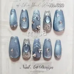 【オーダー】マグネット　ミラー　ビジュー　ジェルネイル　カラー変更無料