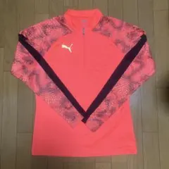 PUMA オレンジ 長袖ウェア Lサイズ、パンツLサイズ
