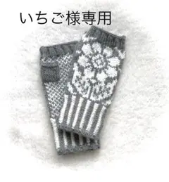 [専用]いちご様　ハンドウォーマー 花柄