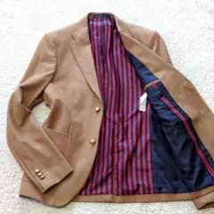 値下げ中5-45【美品】ZARA ザラ　テーラードジャケット金ボタン