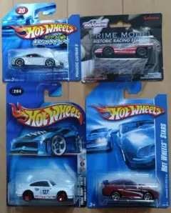 Hot Wheels / majorette PORSCHE 4台セット