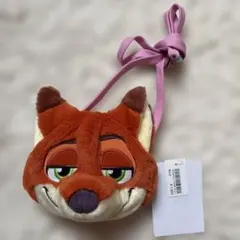 【タグ付き新品未使用】ニック・ワイルド ズートピア　ぬいぐるみポーチ