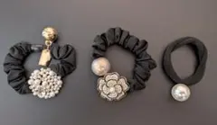 【かなちん様専用】パールデザイン ヘアゴム 3個セット