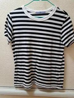 R&D.M.Co- ボーダー 半袖 Tシャツ Mサイズのサムネイル