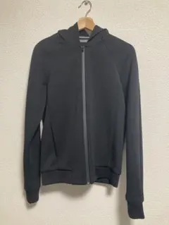 ALEXANDER WANG ブラック ジップパーカー　XSのサムネイル