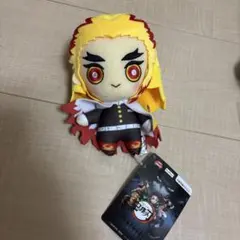 鬼滅の刃　煉獄杏寿郎 ぬいぐるみ タグ付き